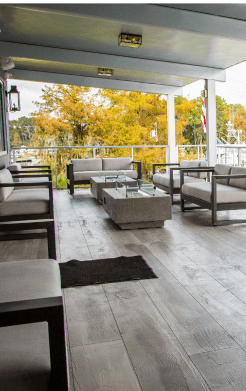 Balcony Seating 1 - Fine dining in Madisonville