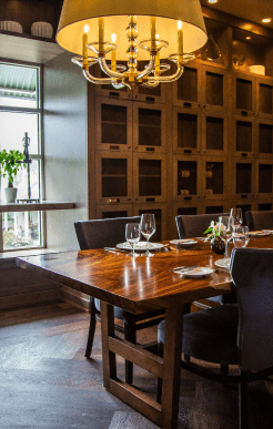 Private Room Seating 7 1 - Fine dining in Madisonville